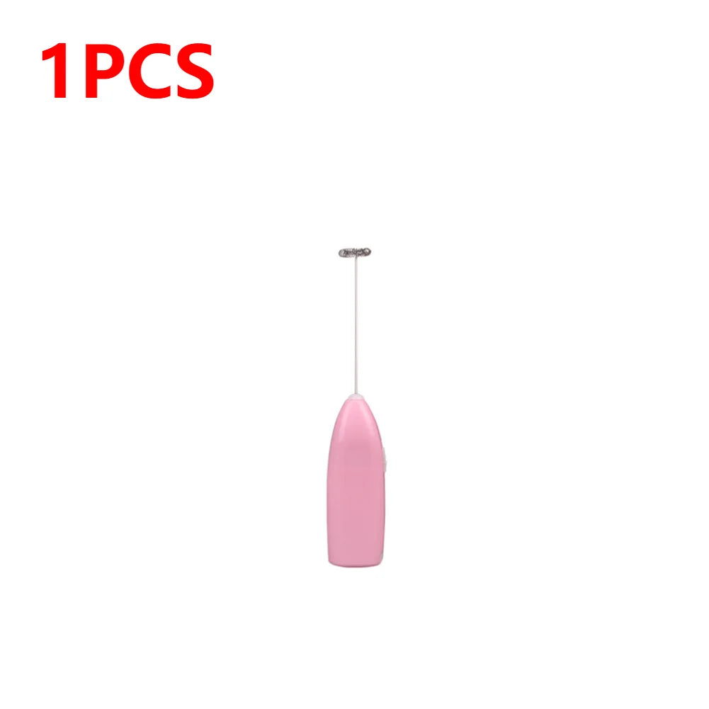 Wireless Milk Frothers Electric Handheld Blender Electrical Coffee Maker Whisk Mixer Battery Powered For Coffee Cappuccino Cream