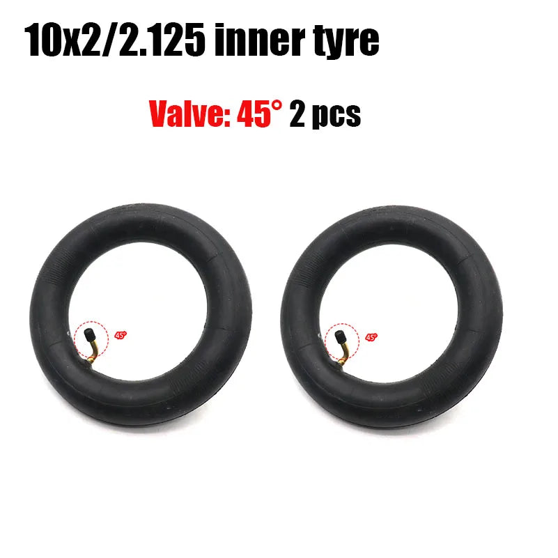 1/2/5/10 PCS 10x2/2.125 Original Butyl Rubber Tire Pneumatic 10x2 10x2.125 Camera With 10 Inch Inner Tube For Electric Scooter B