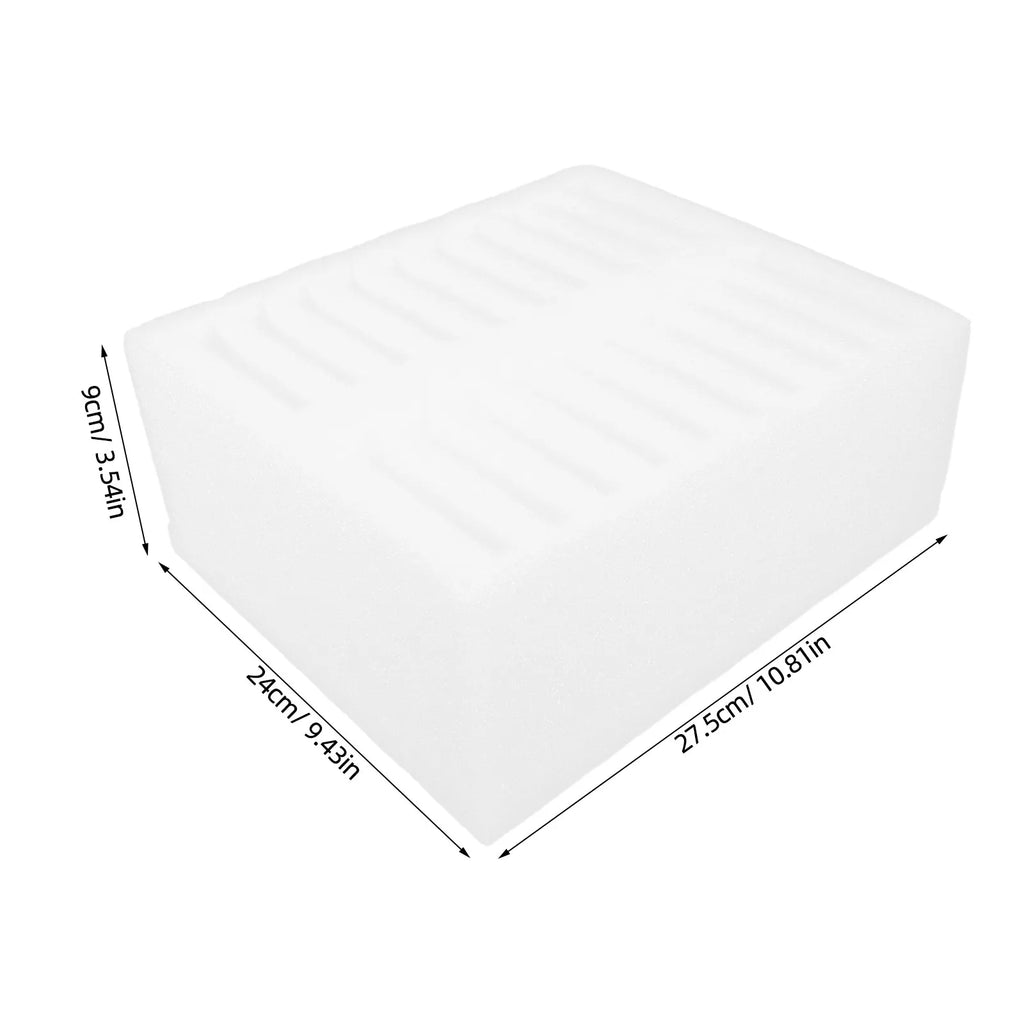 20-Compartment Cell Phone Organizer for Classroom Office Exam Mobile Phone Storage Box Pearl Cotton Protective Desktop Holder