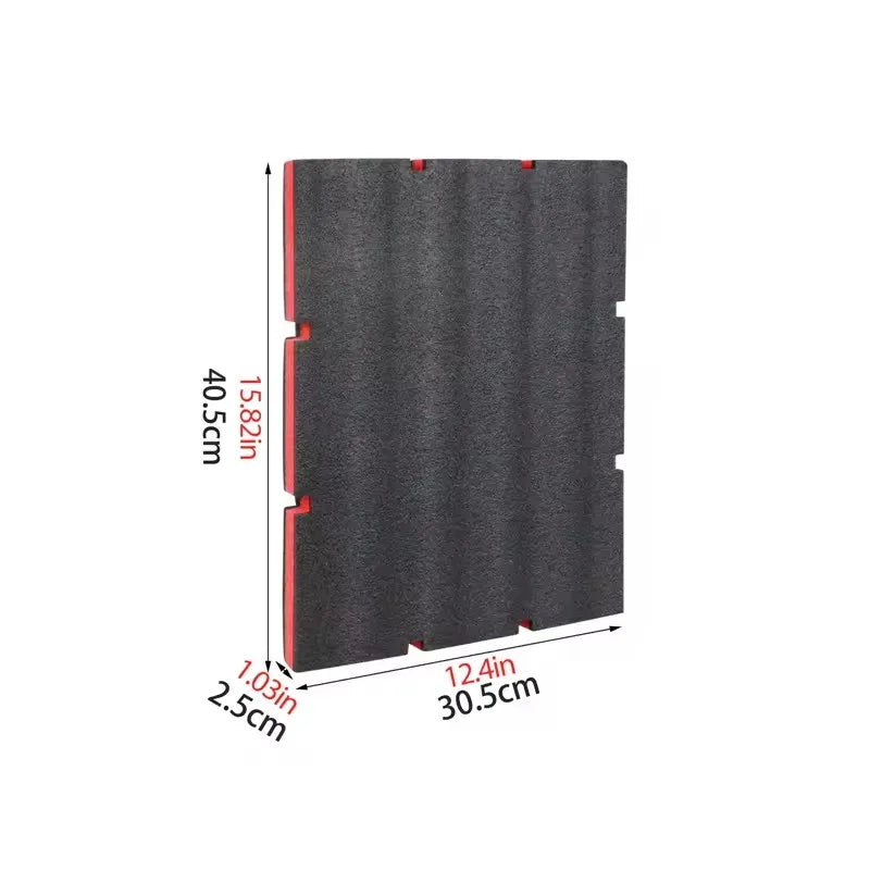 The Foam Tool Manager Insert Is Compatible With Milwaukee 48-22-8442 And 48-22-84432 Drawer Boxes. The Shockproof Foam Inserts