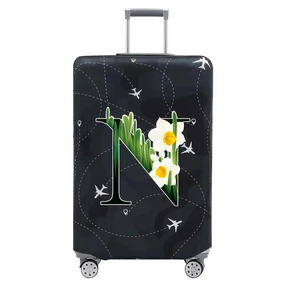Luggage Protection Cover Travel Accessories Dustproof and Wear-resistant Luggage Protection Cover 18-32 Inch Letter Series