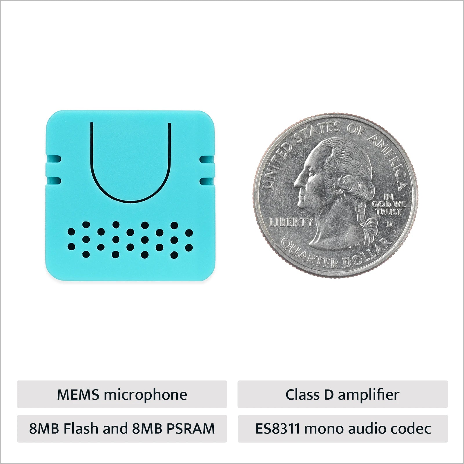 M5Stack Official ATOM VoiceS3R Smart Speaker Dev Kit For Home Assistant Voice Control Programmable IoT Interaction Controller