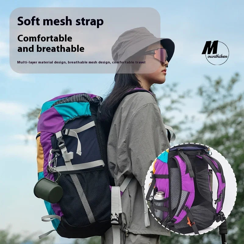 MOUNTAINHIKER 27L35L Outdoor Camping Mountaineering Bag Multifunctional Shoulder Backpack Hiking Travel Lightweight Tactical Bag