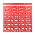 Nut and Bolt Thread Gauge Lightweight Metric Portable Aluminum Alloy Compact Exquisite Identification Imperial Nut Checker