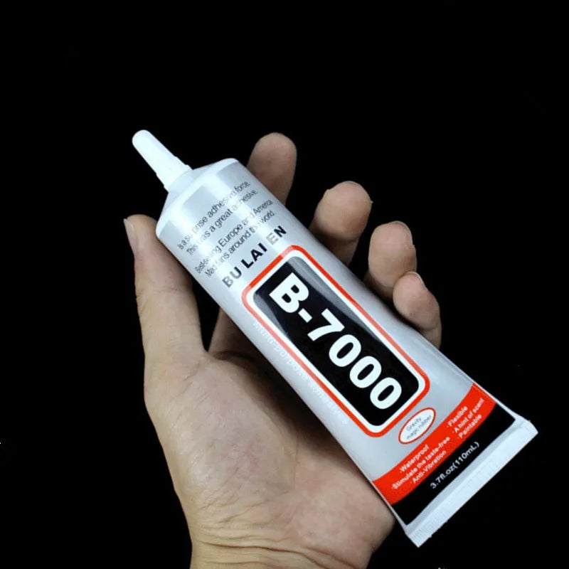 B7000 50ml Multipurpose Industrial Adhesive DIY Rhinestone Jewelry Crafts Phone Case Repair Touch Screen Glass Liquid Super Glue