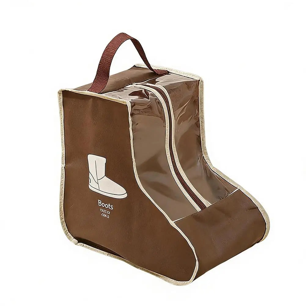 Waterproof Tall Boots Storage Bag Moistureproof Dustproof Boot Protection Cover Portable Travel Shoe Organizer Pouch