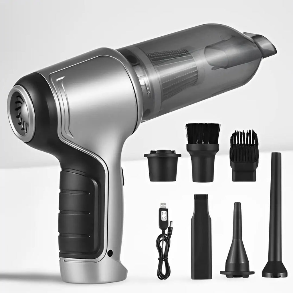 Customizable Car Wireless Vacuum Cleaner Strong Suction Handheld Wet Dry Auto Vacuum Home & Car Dual Use Mini Home Appliance