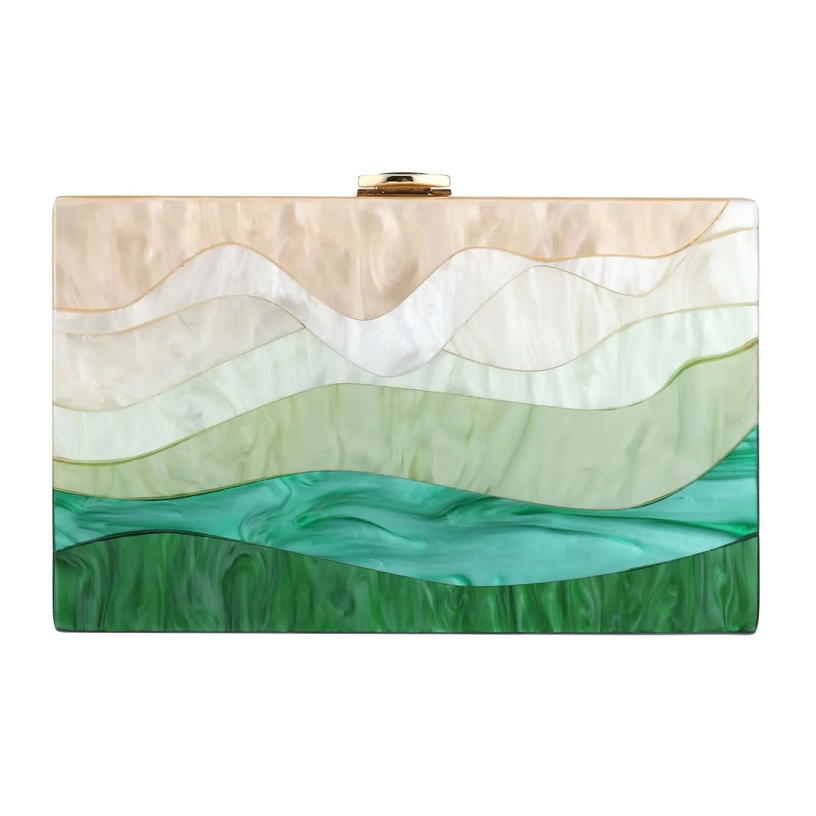 Acrylic Chain Handbag Box Clutch Evening Bags Luxury Wedding Women Dinner Dress Purses Ladies Chic Party Shoulder Crossbody Bags