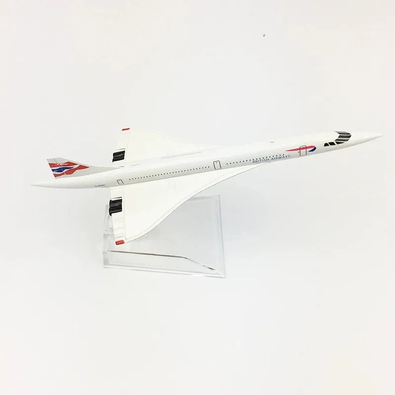 scale aircraft 16cm Concorde Model Toy plane Alloy Metal Diecast Airplane Air Franch/British Airways United States Concorde plan