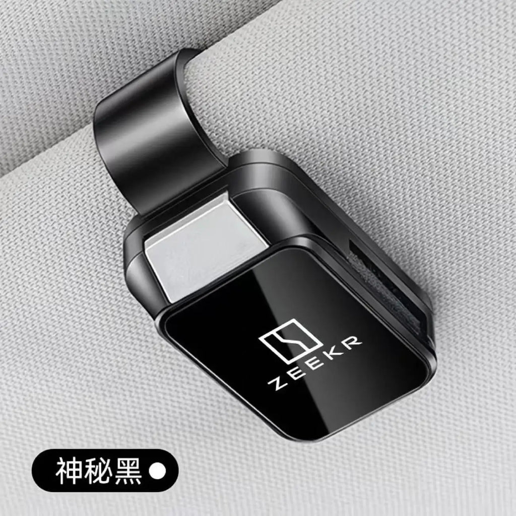For Zeekr Krypton 001 07 009 2025 Zeekr X 7  Accessory Car Sun Visor Glasses Clip Eyeglasses Storage Holder