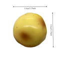 ASMR Crunchy Potato Squishy Stress Ball, Handmade Round Bead Filled Squeeze Fidget Toy, Anxiety Sensory Relief Toy for Adults