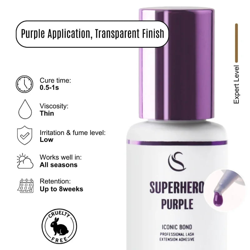 Senselashes 5ml Premium Adhesive Eyelash Extensions Lashes Para Cilios Longer Retention Help Glue Bond and Seal Lash Glue Makeup