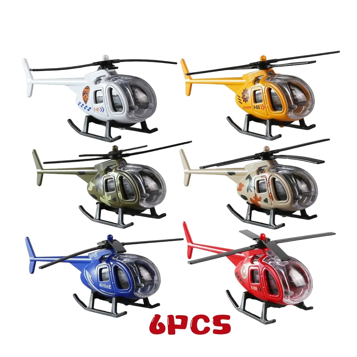 MINI Alloy Helicopter Model Toys Simulation Military Armed Tank Helicopter Armored Vehicle Car Truck Decorations Birthday Gifts