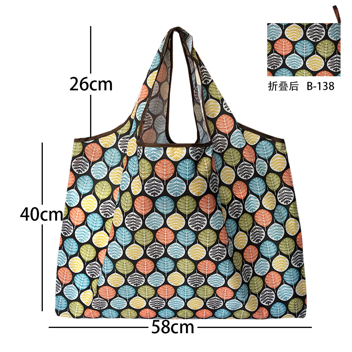 Extra Large Reusable Grocery Shopping Bags Washable Heavy Duty Nylon Foldable Waterproof Eco Friendly Totes Travel Storage Pouch