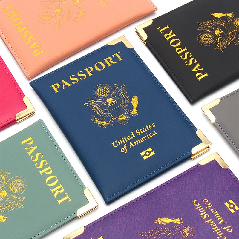 Passport Holder Cover Wallet Case Card Slot Travel Accessories Documents Organizer for Women Men