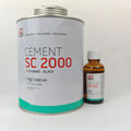 tiptop sc2000 glue SC 2000 Cold vulcanized adhesive glue 690ml conveyor belt rubber repair agent Black rubber bonding super glue