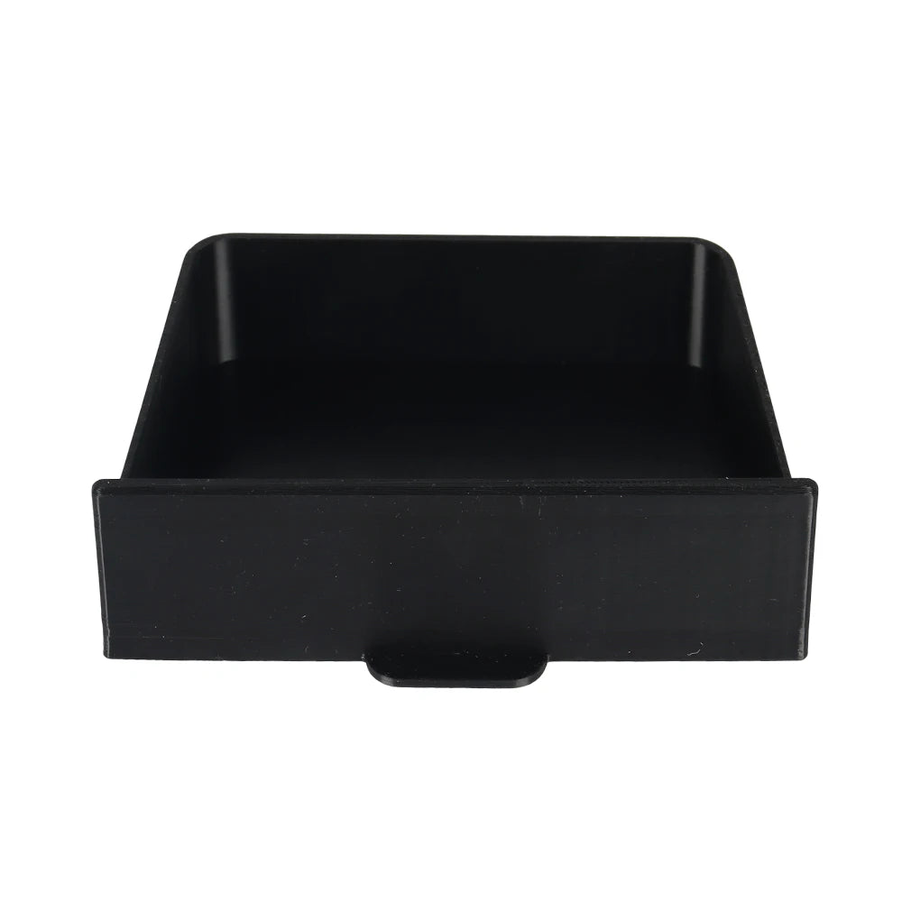 Black Cubby Drawer Durable Dashboard Storage Box Plastic Car Dash Centre Drawer Organizer For VW Transporter T6 Car Accessories