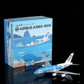 L2266 Alloy Collectible Plane Gift SQ Wings 1:200 ANA All Nippon Airways StarAlliance Airbus A380 Diecast Aircraft Model JA381A