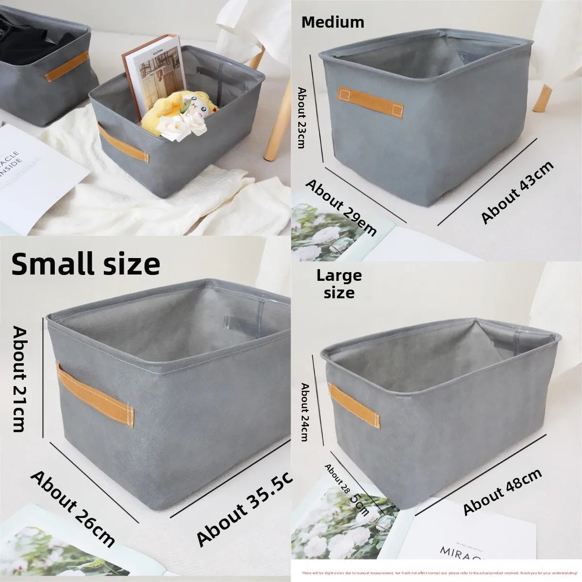 Steel Frame Clothes Storage Box Foldable Fabric Wardrobe Organizer Open Top Drawer Bin for Sweaters Pants Closet Organization