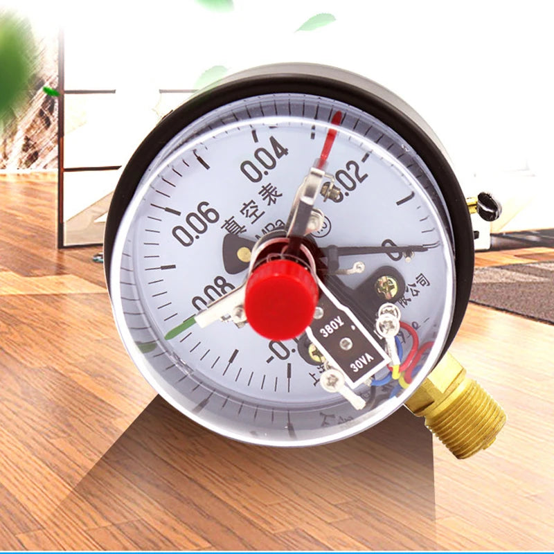 Diameter 100mm Direct Contact Pressure Gauge with Surface  Vacuum Gauge Pressure Controller