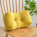 Thickened Lumbar Support Pillow Space Themed Chenille Polyester Filling Multi-Functional Office Chair Home Decor Back Cushion