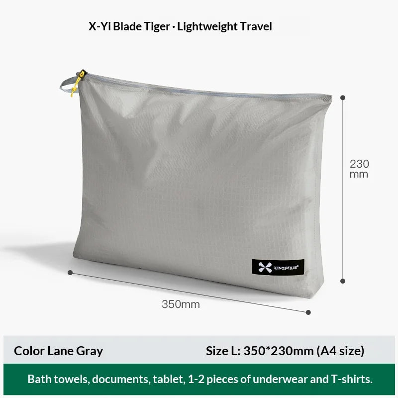 Ultra Light Travel Outdoor Storage Bag, Portable ID Storage Bag, Toileting Card Bag, Sub Packaging Miscellaneous Bag Stuff Sack
