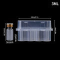 10/20/50/100pcs 3ml Peptide Storage Box 3ML Vial Case Peptide Freezer Storage Case Vial Holder Refrigerator Peptide Container