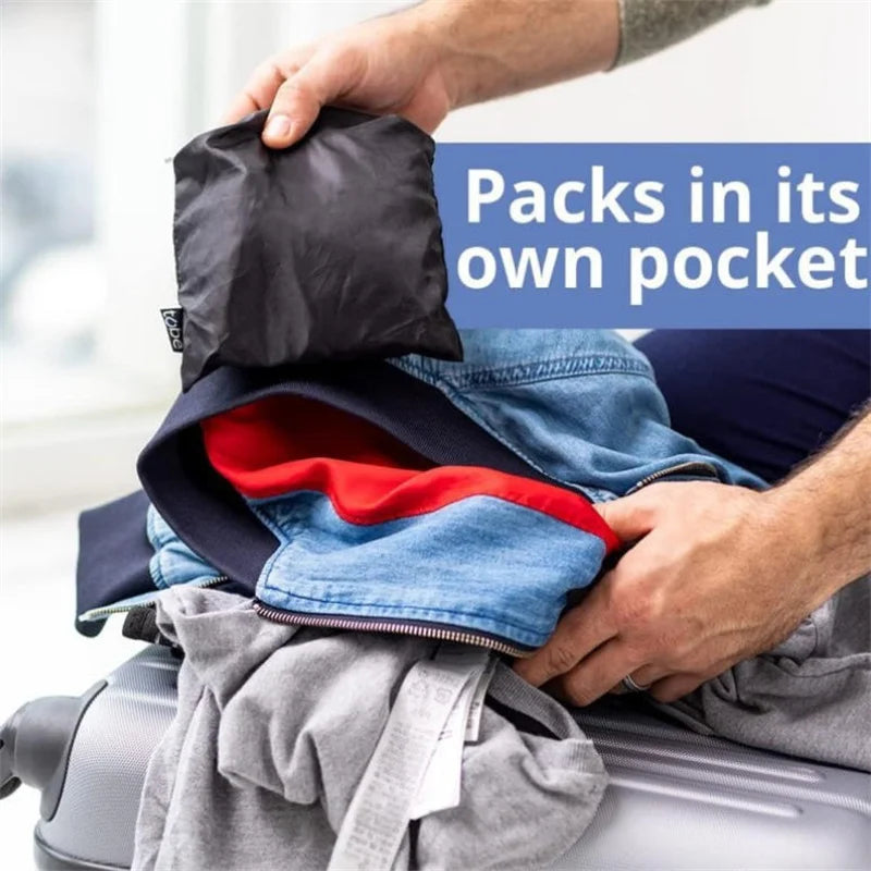 1PC Travel Neck Pillow, Storage Bag, Portable Travel Essentials, Lightweight Versatile Luggage Carry On Travel Accessories