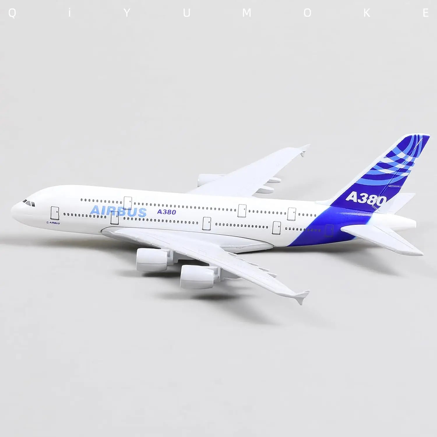 16cm A380 Prototype Model Plane Diecast Metal with Display Plane Stand Adults Airplane Toy Aviation Gift or Desktop Collection