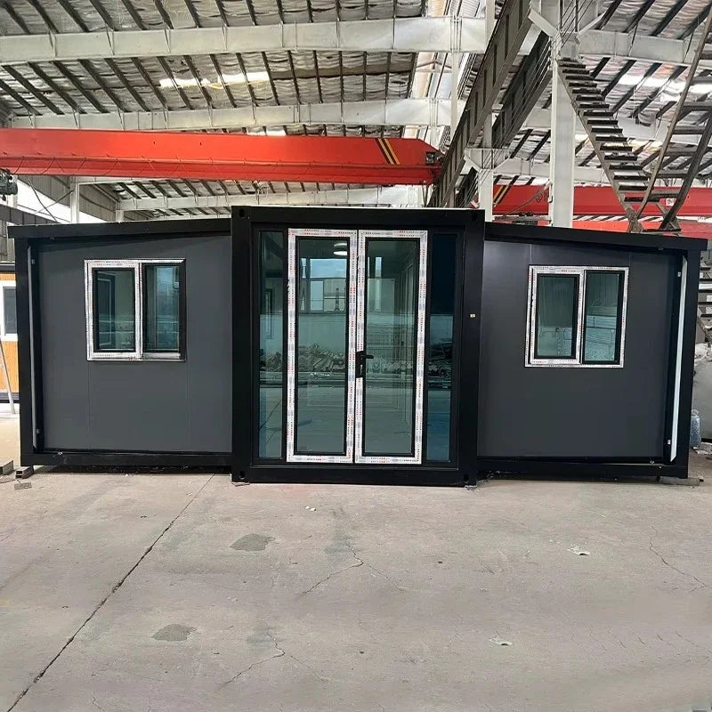 Customized Prefabricated 20/40FT Expandable Container Temporary Residential Prefabricated Light Steel Modular Mobile House