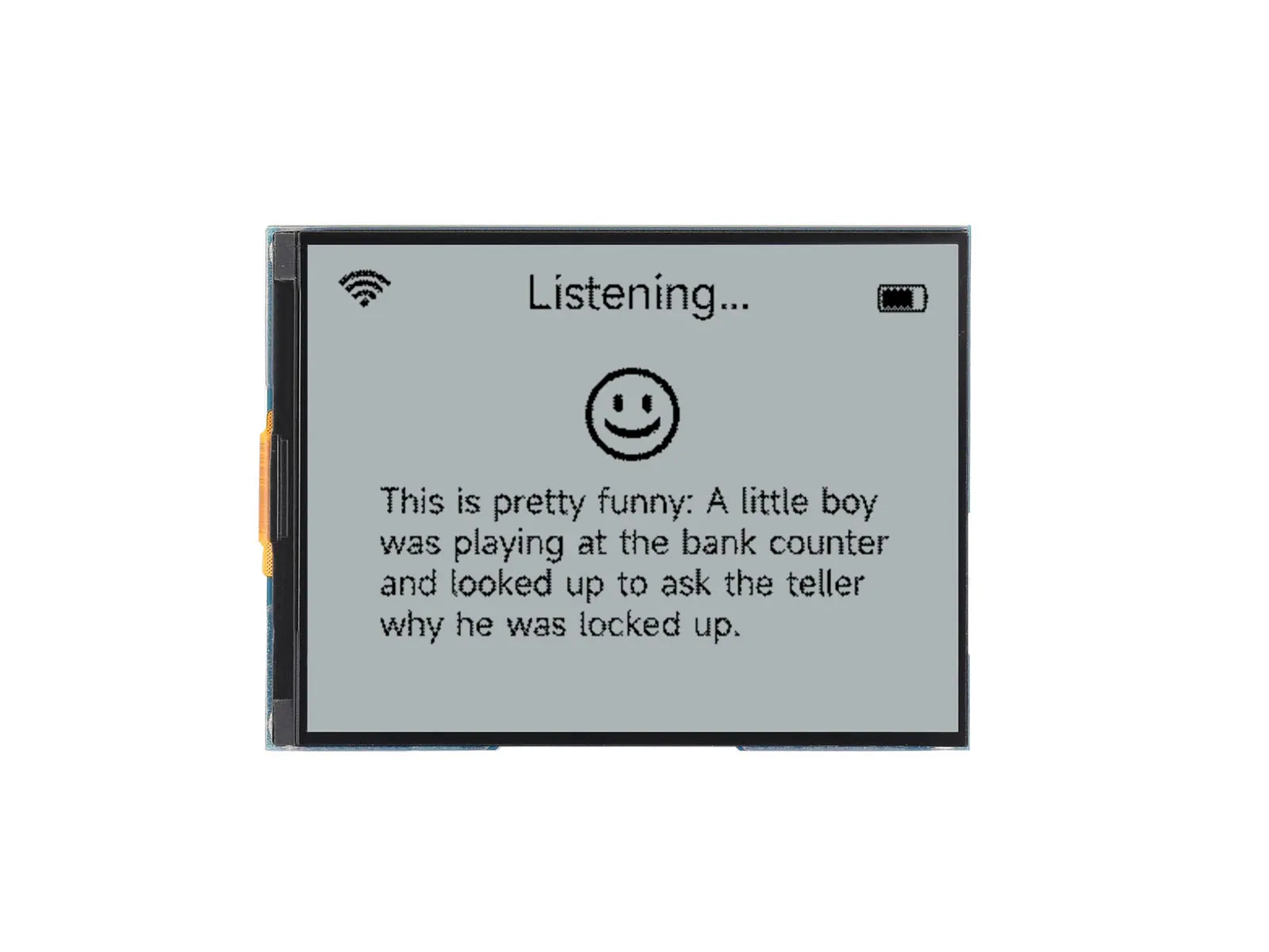 Waveshare ESP32-S3 4.2inch RLCD Deve Board, 300×400, Wi-Fi &BLE, DIY Learning, Dual-mode Communication And AI Voice Interaction