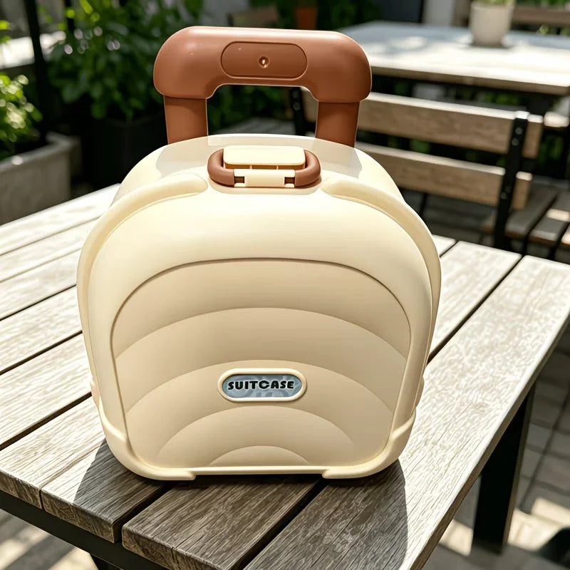 The Suitcase with a Telescopic Handle Is Easy to Carry and Suitable for Daily Commutes, Travels and Other Occasions.