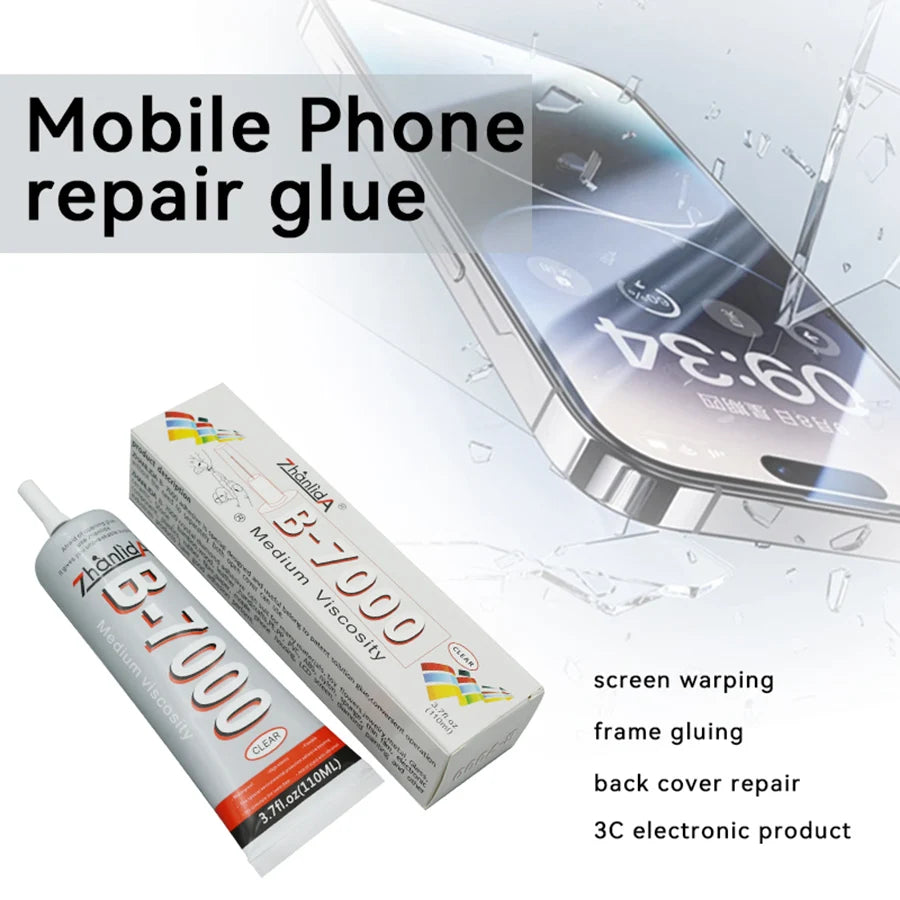 Glue Mobile Screen B7000 15ml 25ml 50ml 110ml Repair Adhesive Universal Glass Plastic DIY Glue B7000 With Precision Applicator