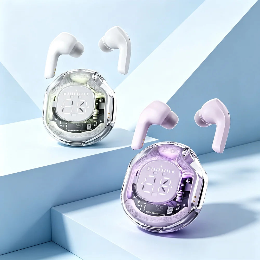 TWS Wireless Headphones Wireless Earbuds Fast-response Bluetooth Earphones Minimize Lag for Competitive Gaming