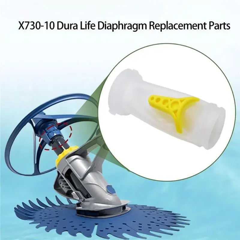 【RABATT】K43D Professional For Pool Cleaner Replacement Parts- X73010 Silicone Diaphragm(2Pcs)