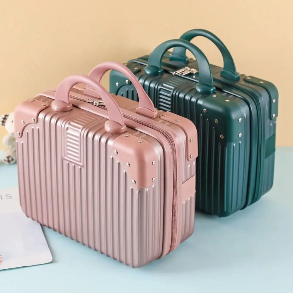 14 Inches Short Trip High Quality Make Up Travel Bags Women Suitcases Luggage Mini Suitcase