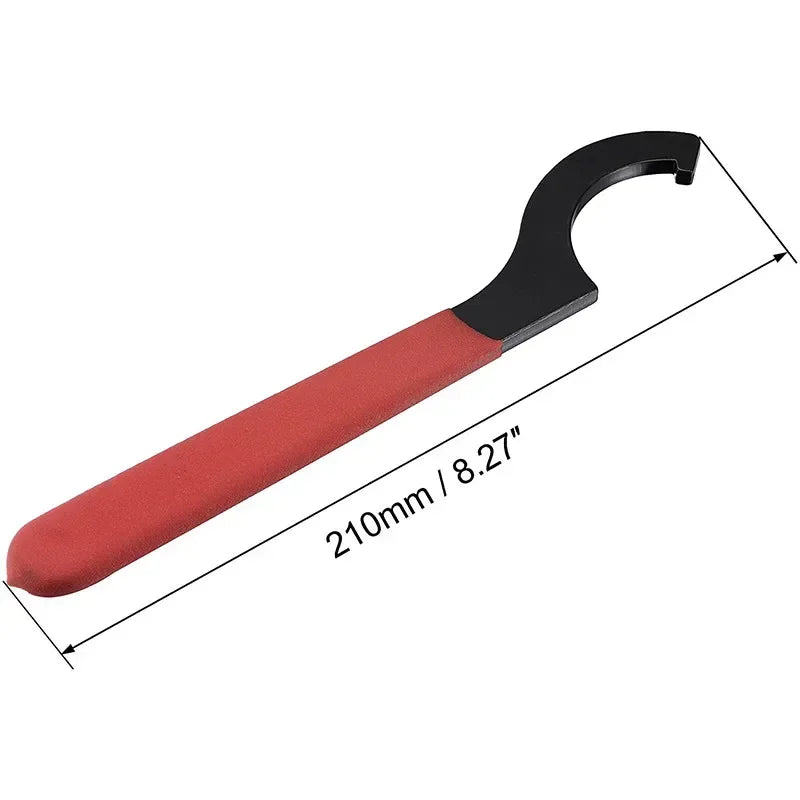 1Pcs ER25 ER32 ER40 Hook Wrench Spanner Collet Chuck For Milling Tool Lathe Tool Clamping Nut High Carbon Steel ER Spanner Part