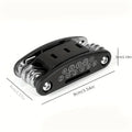 16 in 1 Multipurpose Bike Repair Tool Kits Bicycle Multi Tool Screwdriver Tire Levers Hex Spoke Wrench Folding Repair Tools