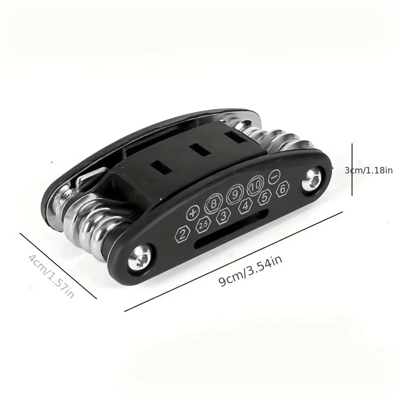 16 in 1 Multipurpose Bike Repair Tool Kits Bicycle Multi Tool Screwdriver Tire Levers Hex Spoke Wrench Folding Repair Tools