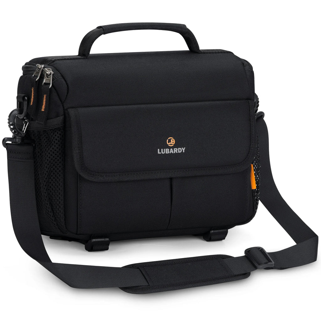 RAINSMORE Camera Bag Small Camera Sling Bag Waterproof Camera Case with Tripod Holder Compact Camera  Crossbody Bag