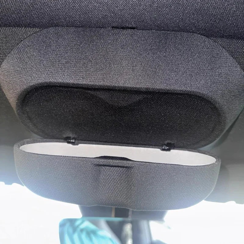 For BYD Sealion 7 2024 2025 Car Glasses Box Card Storage Case Holder Sunglasses Clip Storage Box Interior Accessories
