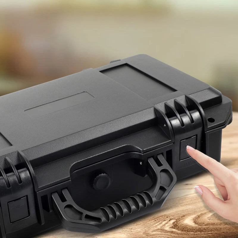 Toolbox Waterproof Shockproof Tool Case Sealed Tool Box Safety Resistant Camera Photography Multimeter Storage Box With Sponge