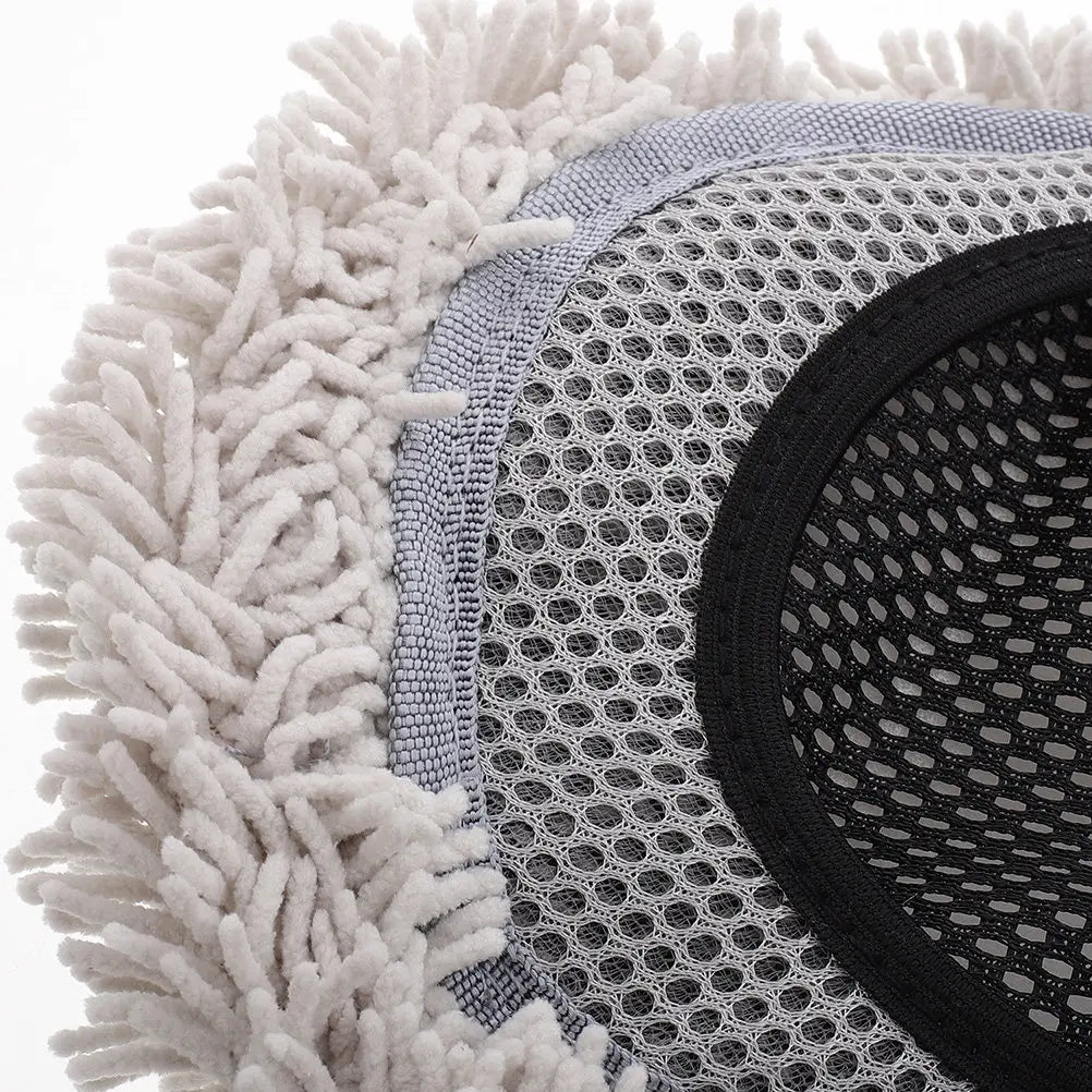 2Pcs Soft Chenille Car Wash Brush Head Replacement for Curved Stretchable Car Wash Mop Dense Fiber Cleaning Tool for Cars Trucks