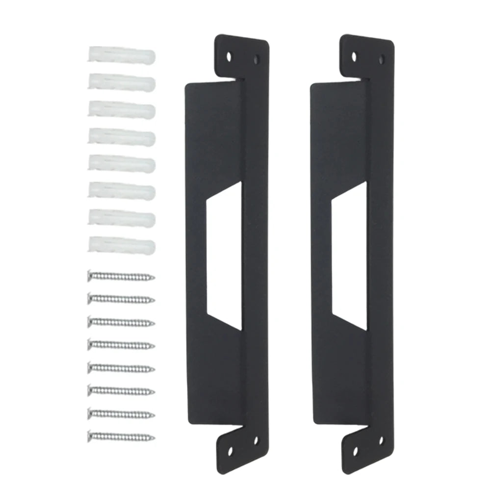 2PCS/4PCS Small Metal Mounting Brackets For ToughBuilt For StackTech Storage System For Toolboxes On Wall Workshop