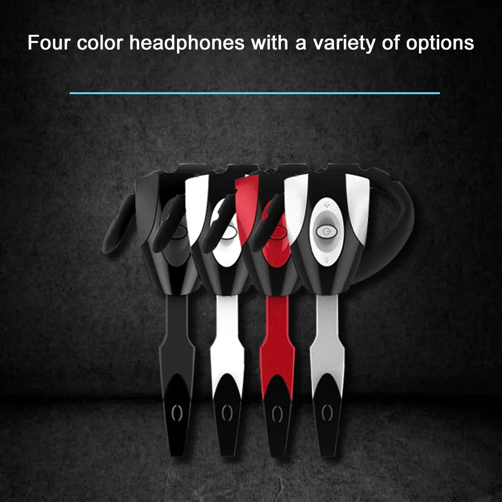 Rechargeable Bluetooth Earphone With Microphone Standby Driving Car High Sensitivity Wireless Headset Handsfree Dropshipping