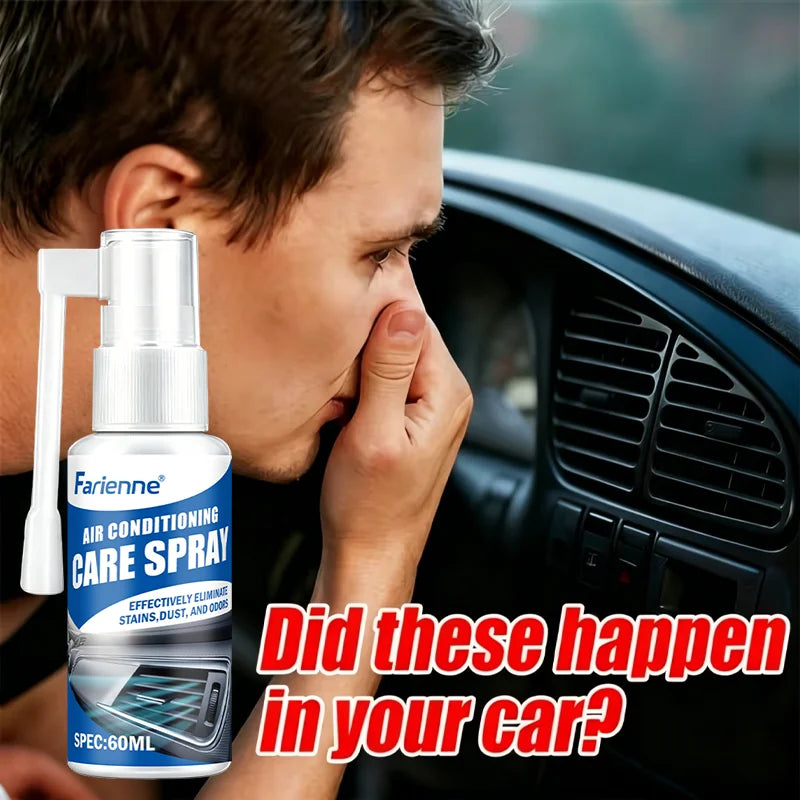 Farienne Car Air Conditioner Foam Cleaner Spray, Vent & Duct Deep Cleaning Deodorizer, Dust, Odor & Mold Remover