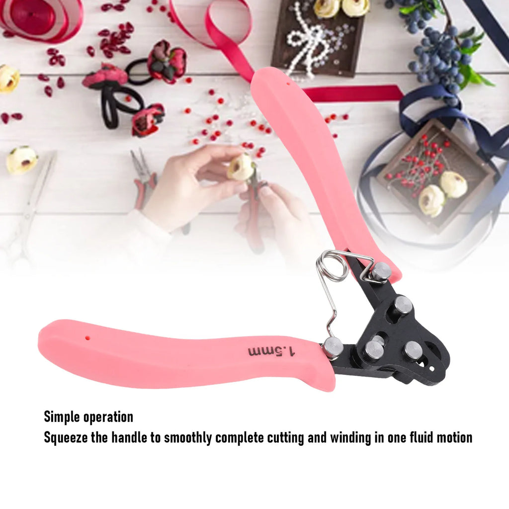 9 Pin One Step Looper Pliers for Jewelry DIY Metal Craft Wire Bending Tool Consistent Loop Creating Craftsmanship Essential