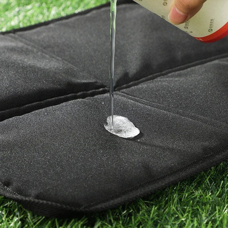 Camping Seat Pad Foldable Oxford Cloth Waterproof Moisture Proof Lightweight For Hiking Picnic Beach Fishing