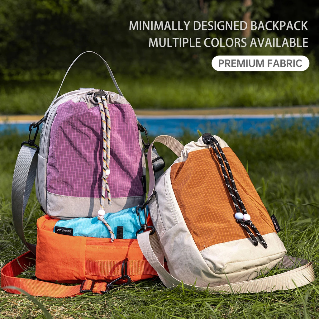 Multifunctional Camping Backpack, Women's Cross-Body Bag, Outdoor Sports Cycling Water Bottle Bag, Lightweight Mobile Phone Bag, Lightweight for Commuting