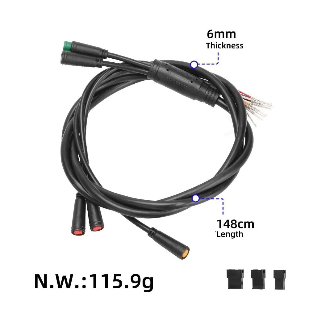 Communication Cable for Electric Scooter Controller Display Compatible with For SmartGyro and Rockway 148cm Length